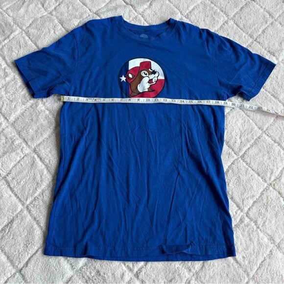 Buc-ees | "Dont Mess With Texas" Blue Short Sleeve Shirt | Size Large - Picture 9 of 10